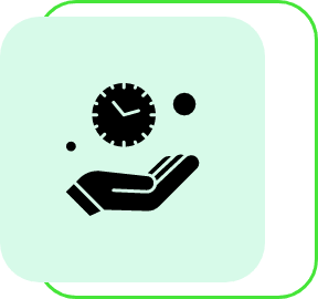 Hand Holding Gear Icon